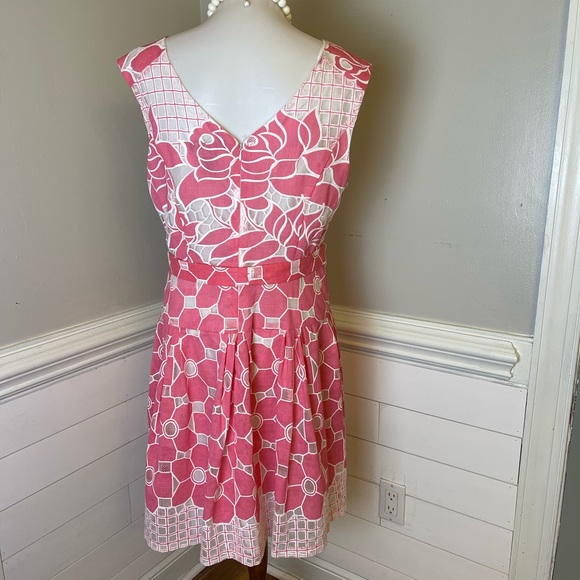 Signature Robbie Bee Floral Dress 14 FREE SHIP - Picture 3 of 4